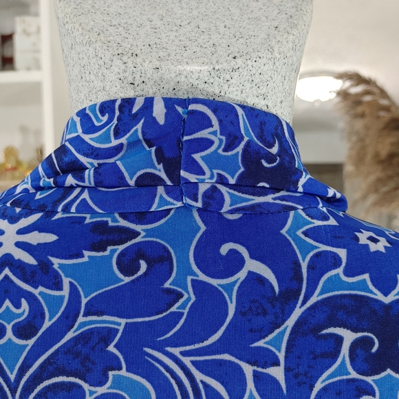 Classic Editions Blue Tunic Top Size XXL - Picture 7 of 12